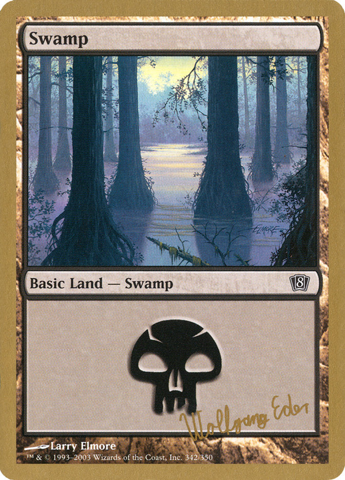 Swamp (344) (we342) [World Championship Decks 2003] | North of Exile Games
