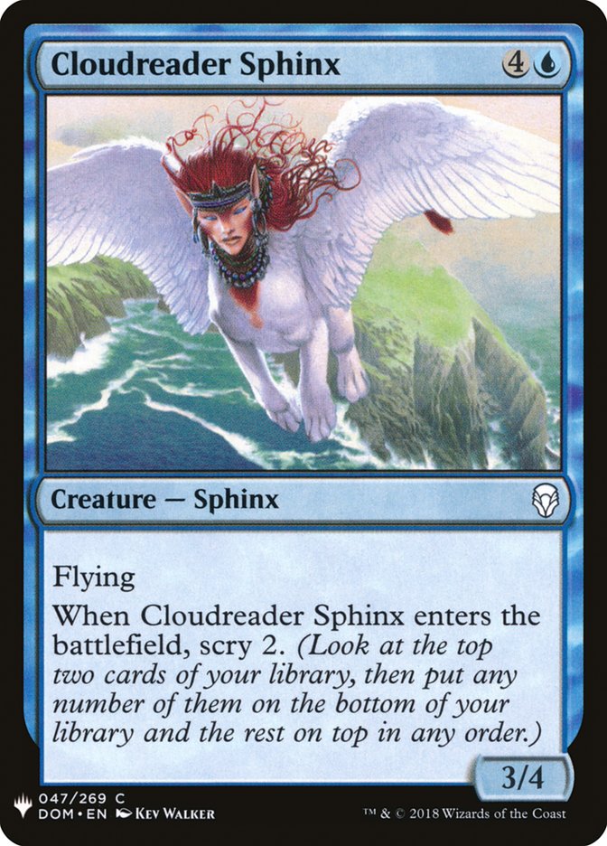 Cloudreader Sphinx [Mystery Booster] | North of Exile Games