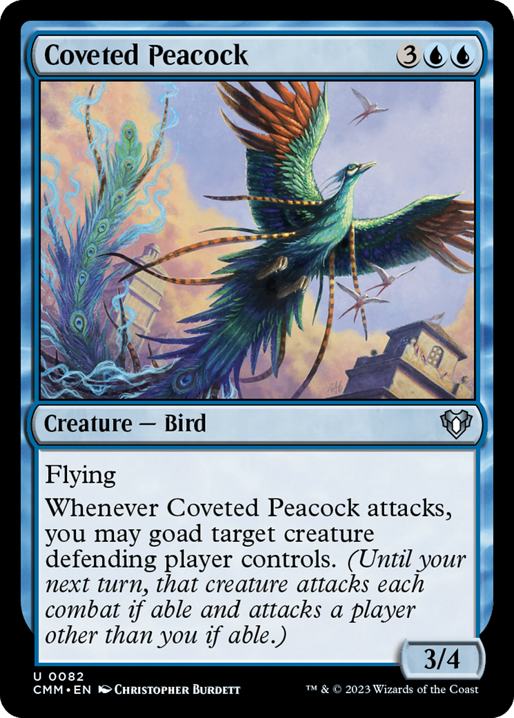 Coveted Peacock [Commander Masters] | North of Exile Games