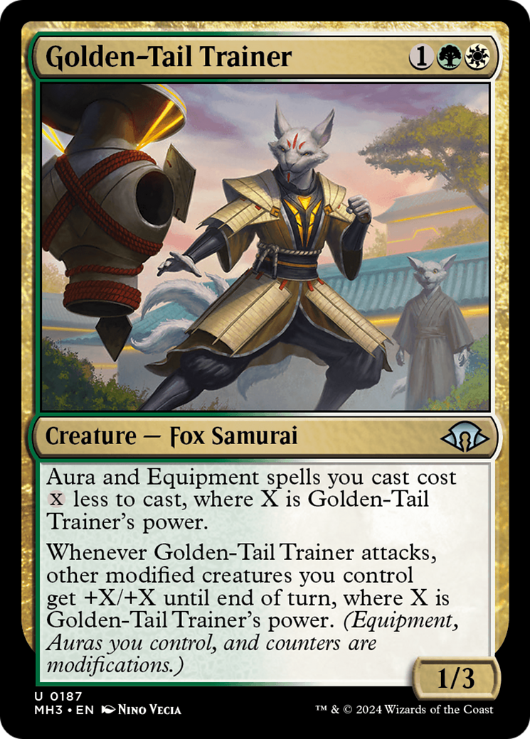 Golden-Tail Trainer [Modern Horizons 3] | North of Exile Games