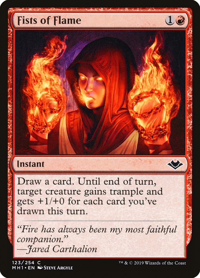 Fists of Flame [Modern Horizons] | North of Exile Games