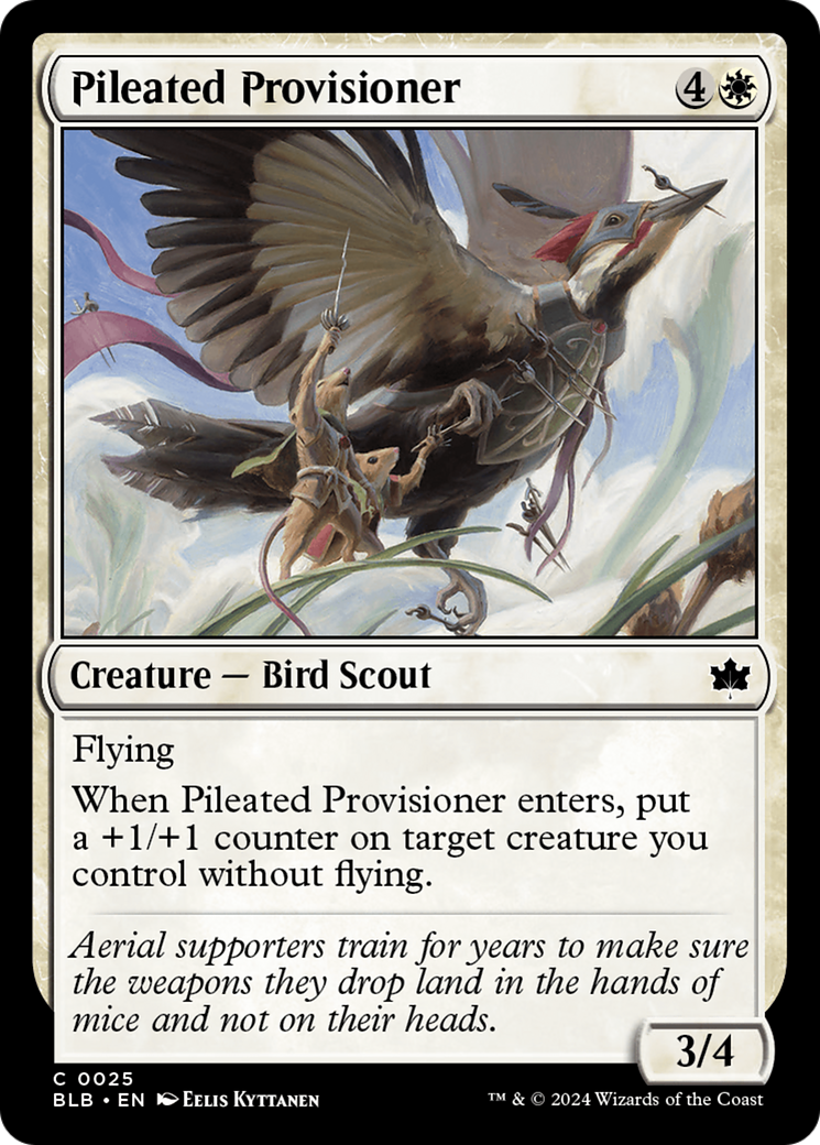 Pileated Provisioner [Bloomburrow] | North of Exile Games