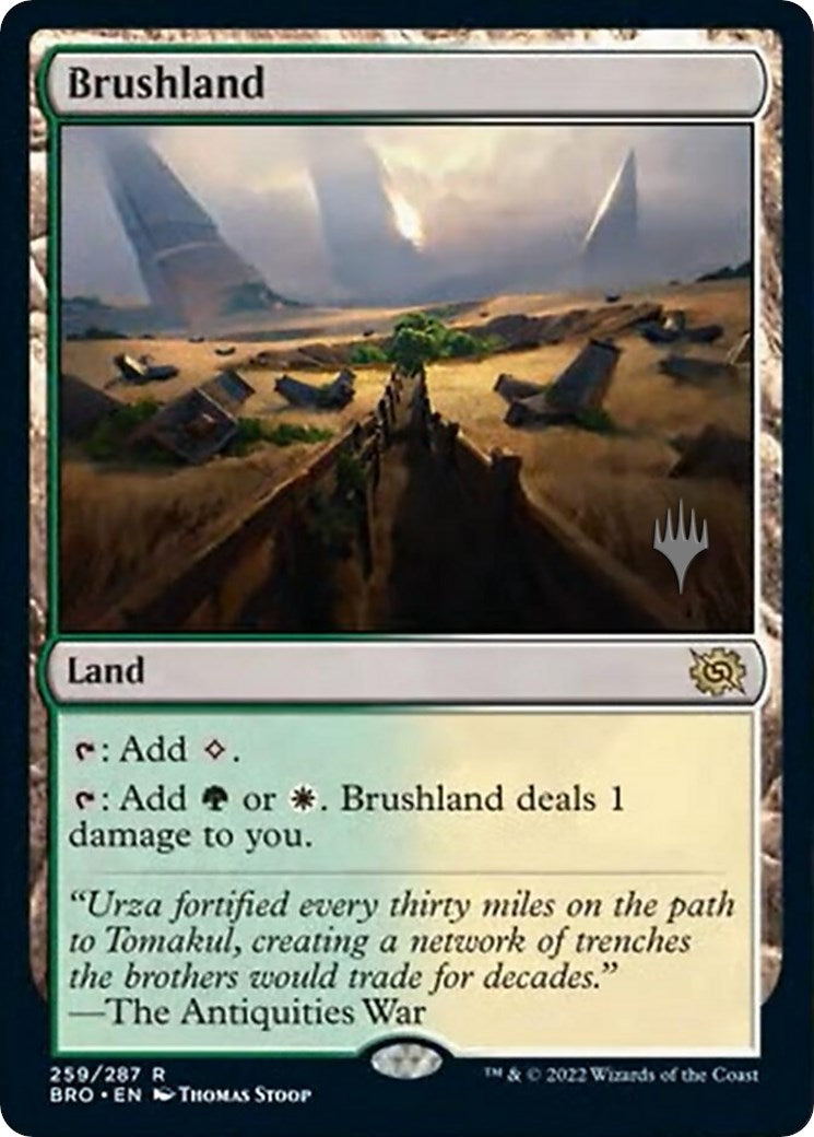 Brushland (Promo Pack) [The Brothers' War Promos] | North of Exile Games