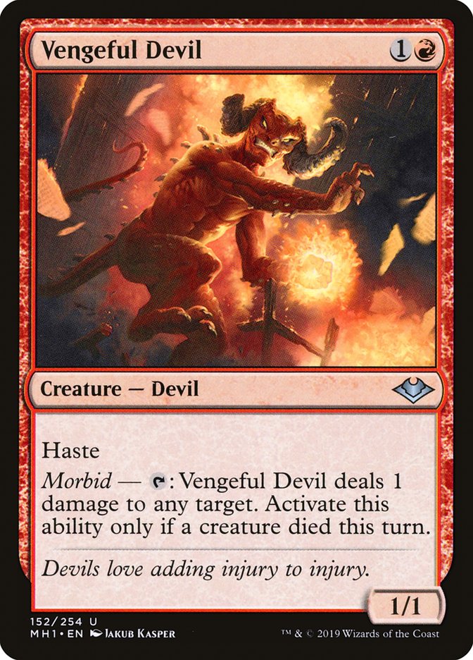 Vengeful Devil [Modern Horizons] | North of Exile Games