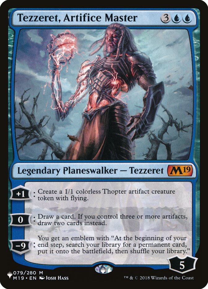 Tezzeret, Artifice Master [The List] | North of Exile Games