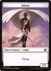 Angel // Dog Illusion Double-Sided Token [Dungeons & Dragons: Adventures in the Forgotten Realms Tokens] | North of Exile Games