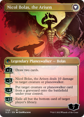 Nicol Bolas, the Ravager // Nicol Bolas, the Arisen (Borderless) [Secret Lair: From Cute to Brute] | North of Exile Games