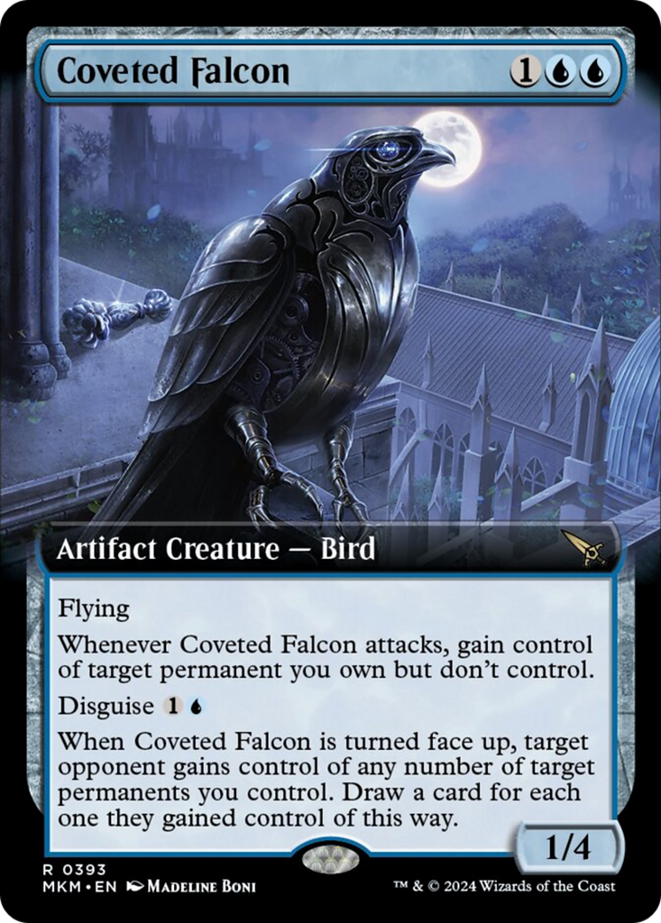 Coveted Falcon (Extended Art) [Murders at Karlov Manor] | North of Exile Games
