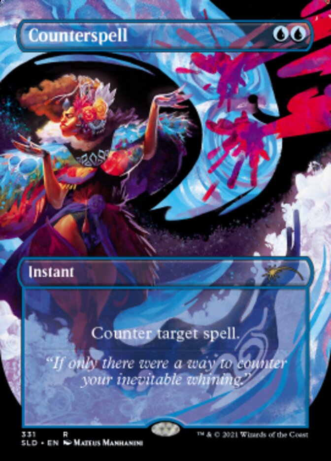 Counterspell (Borderless) [Secret Lair Drop Series] | North of Exile Games