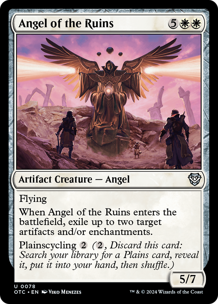 Angel of the Ruins [Outlaws of Thunder Junction Commander] | North of Exile Games