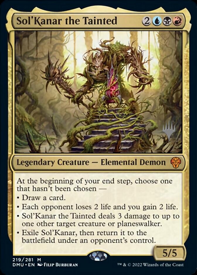 Sol'Kanar the Tainted (Promo Pack) [Dominaria United Promos] | North of Exile Games