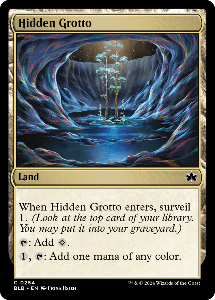 Hidden Grotto [Bloomburrow] | North of Exile Games