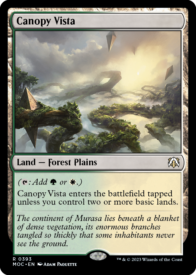 Canopy Vista [March of the Machine Commander] | North of Exile Games
