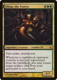 Glissa, the Traitor (Mirrodin Besieged) [Oversize Cards] | North of Exile Games