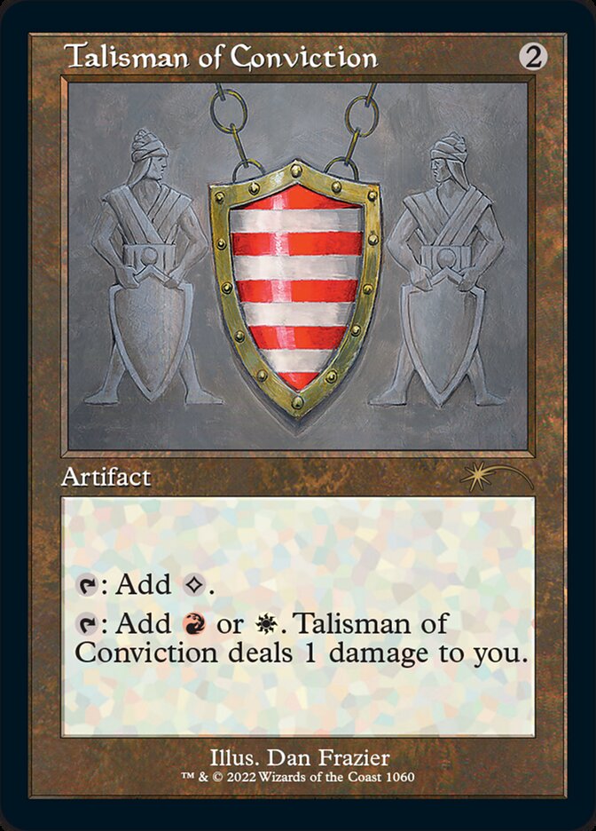 Talisman of Conviction (Foil Etched) [Secret Lair Drop Series] | North of Exile Games
