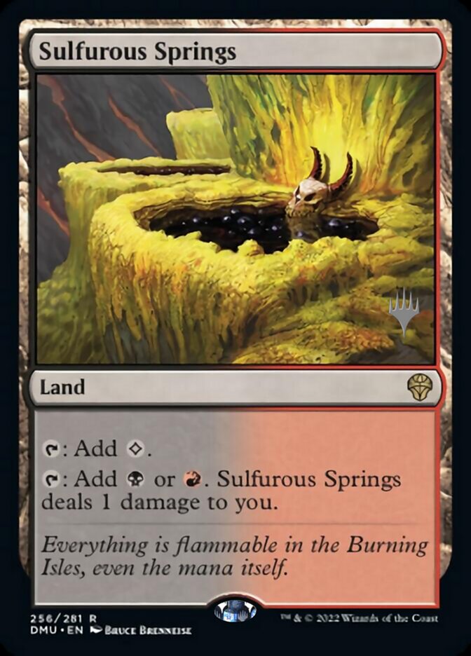 Sulfurous Springs (Promo Pack) [Dominaria United Promos] | North of Exile Games