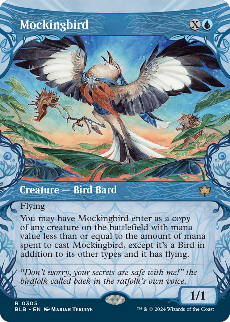 Mockingbird (Showcase) [Bloomburrow] | North of Exile Games