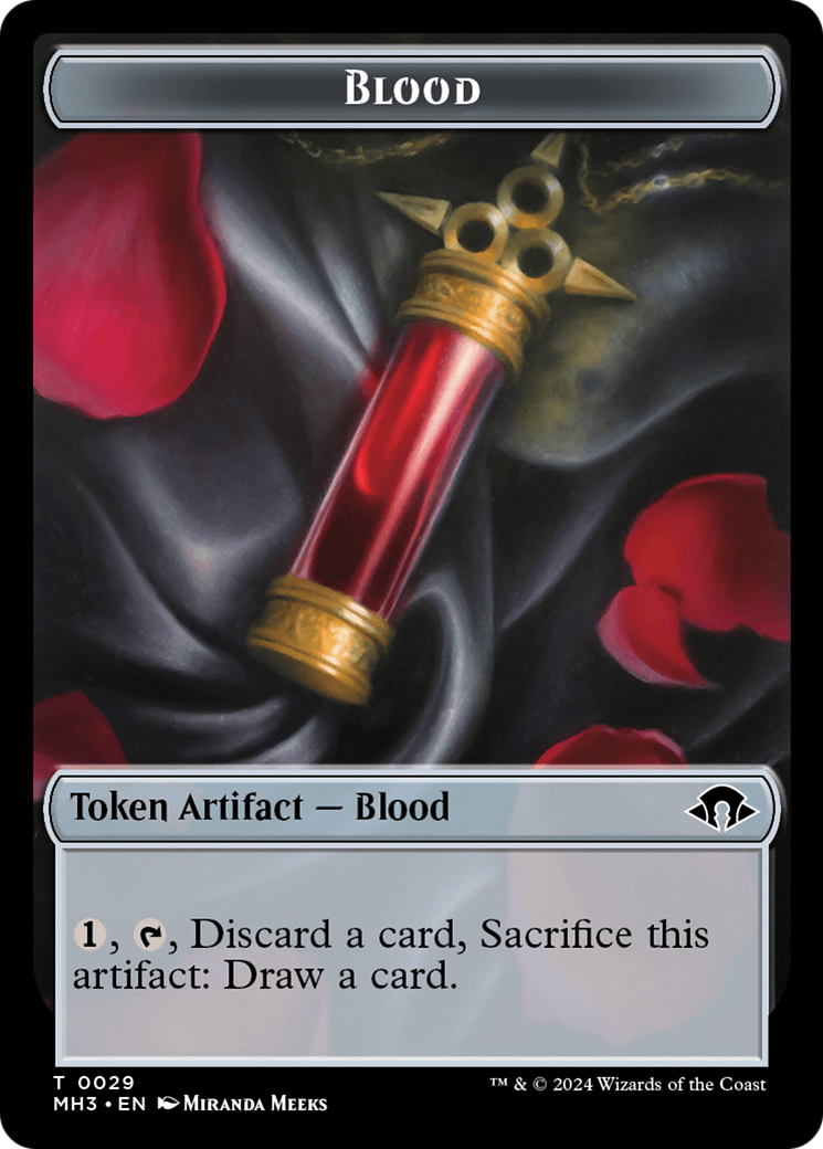 Blood Token [Modern Horizons 3 Tokens] | North of Exile Games