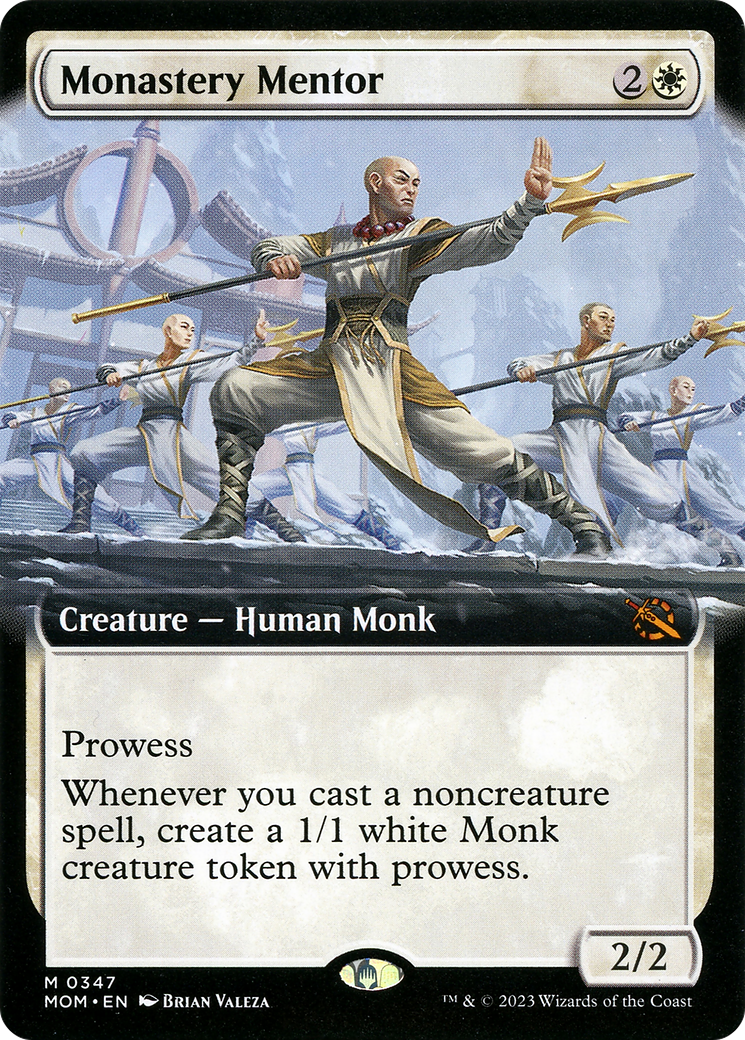 Monastery Mentor (Extended Art) [March of the Machine] | North of Exile Games