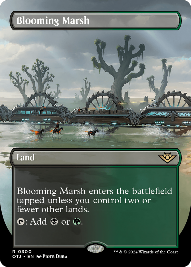 Blooming Marsh (Borderless) [Outlaws of Thunder Junction] | North of Exile Games