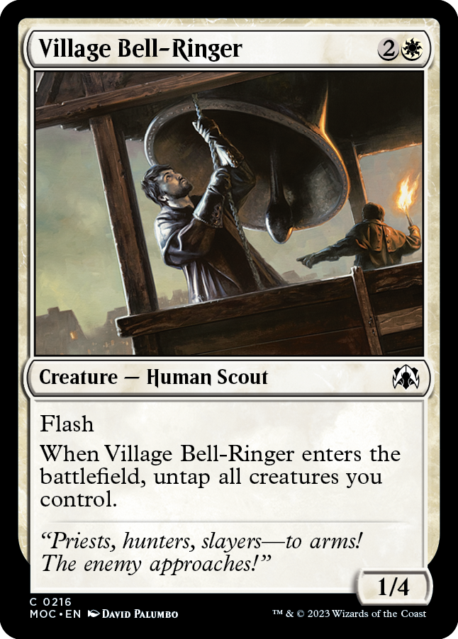 Village Bell-Ringer [March of the Machine Commander] | North of Exile Games