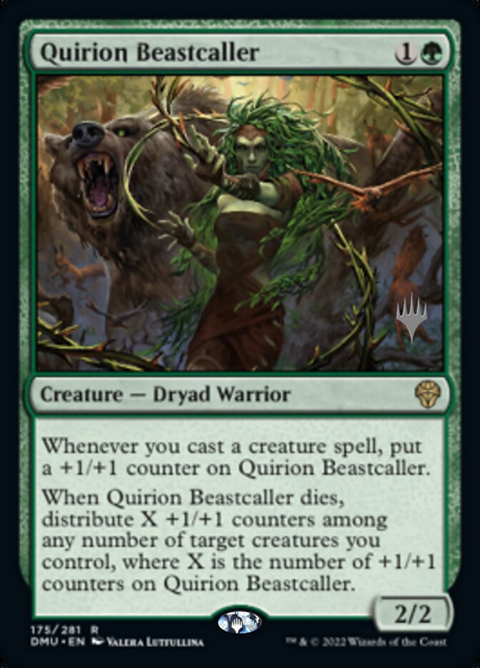 Quirion Beastcaller (Promo Pack) [Dominaria United Promos] | North of Exile Games