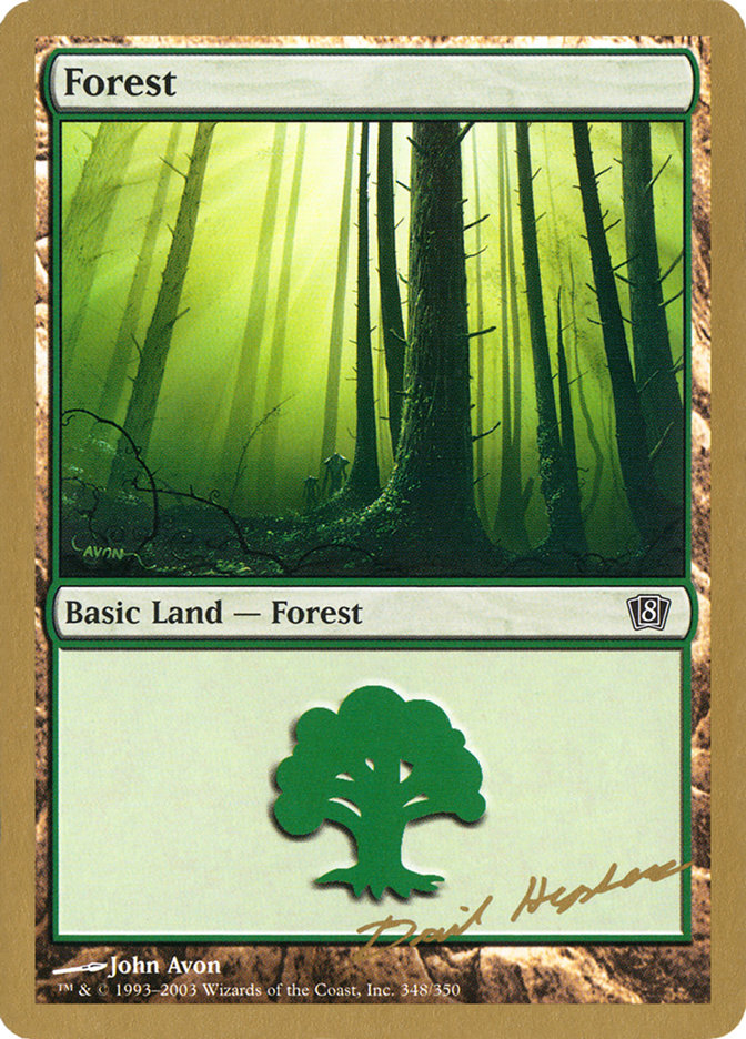 Forest (dh348) (Dave Humpherys) [World Championship Decks 2003] | North of Exile Games
