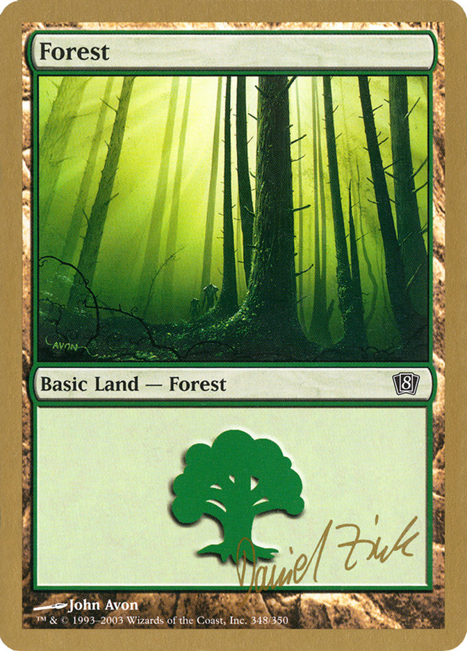 Forest (dz348) (Daniel Zink) [World Championship Decks 2003] | North of Exile Games