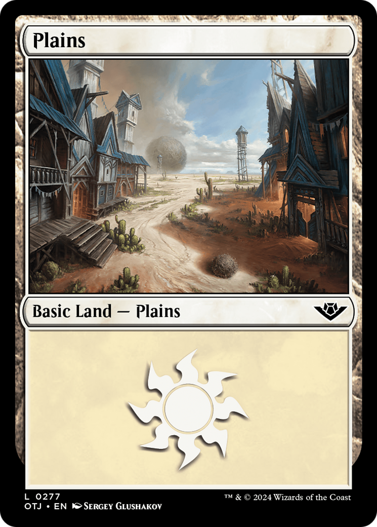 Plains (0277) [Outlaws of Thunder Junction] | North of Exile Games