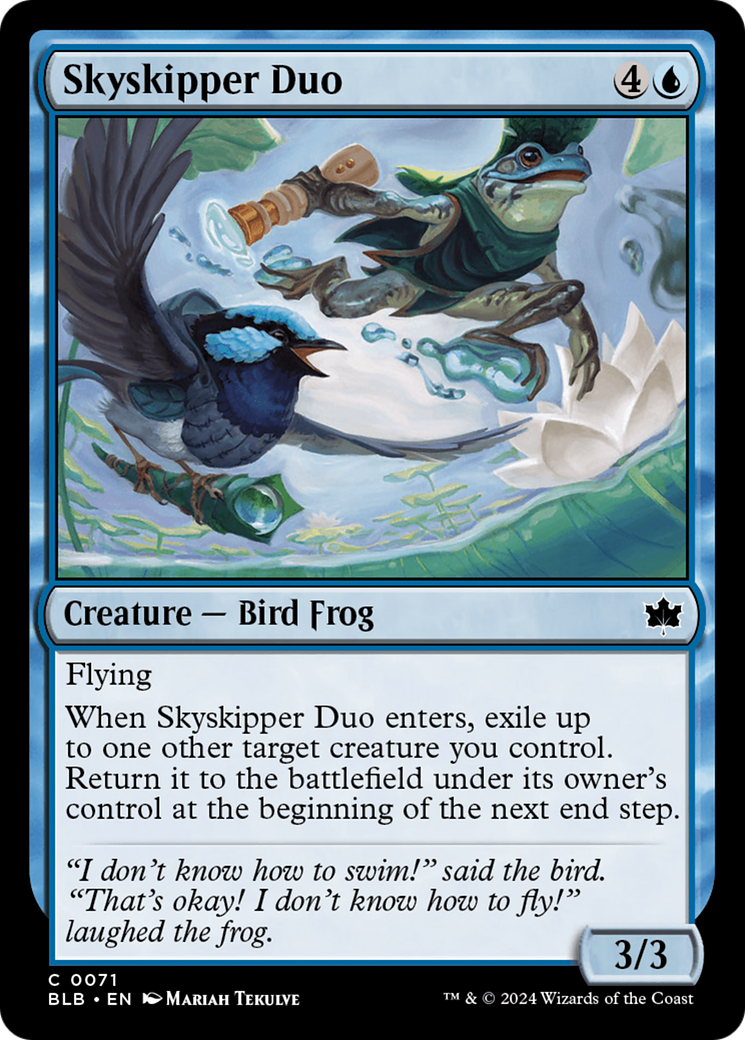 Skyskipper Duo [Bloomburrow] | North of Exile Games