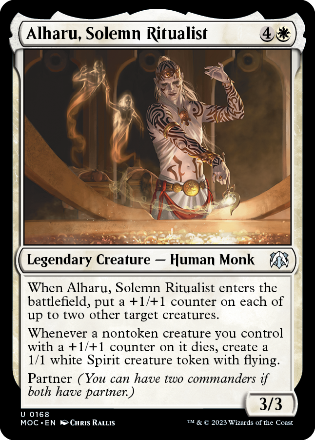 Alharu, Solemn Ritualist [March of the Machine Commander] | North of Exile Games