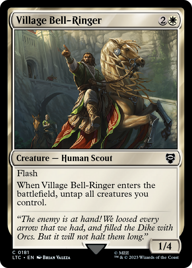 Village Bell-Ringer [The Lord of the Rings: Tales of Middle-Earth Commander] | North of Exile Games