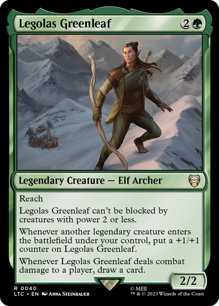 Legolas Greenleaf [The Lord of the Rings: Tales of Middle-Earth Commander] | North of Exile Games