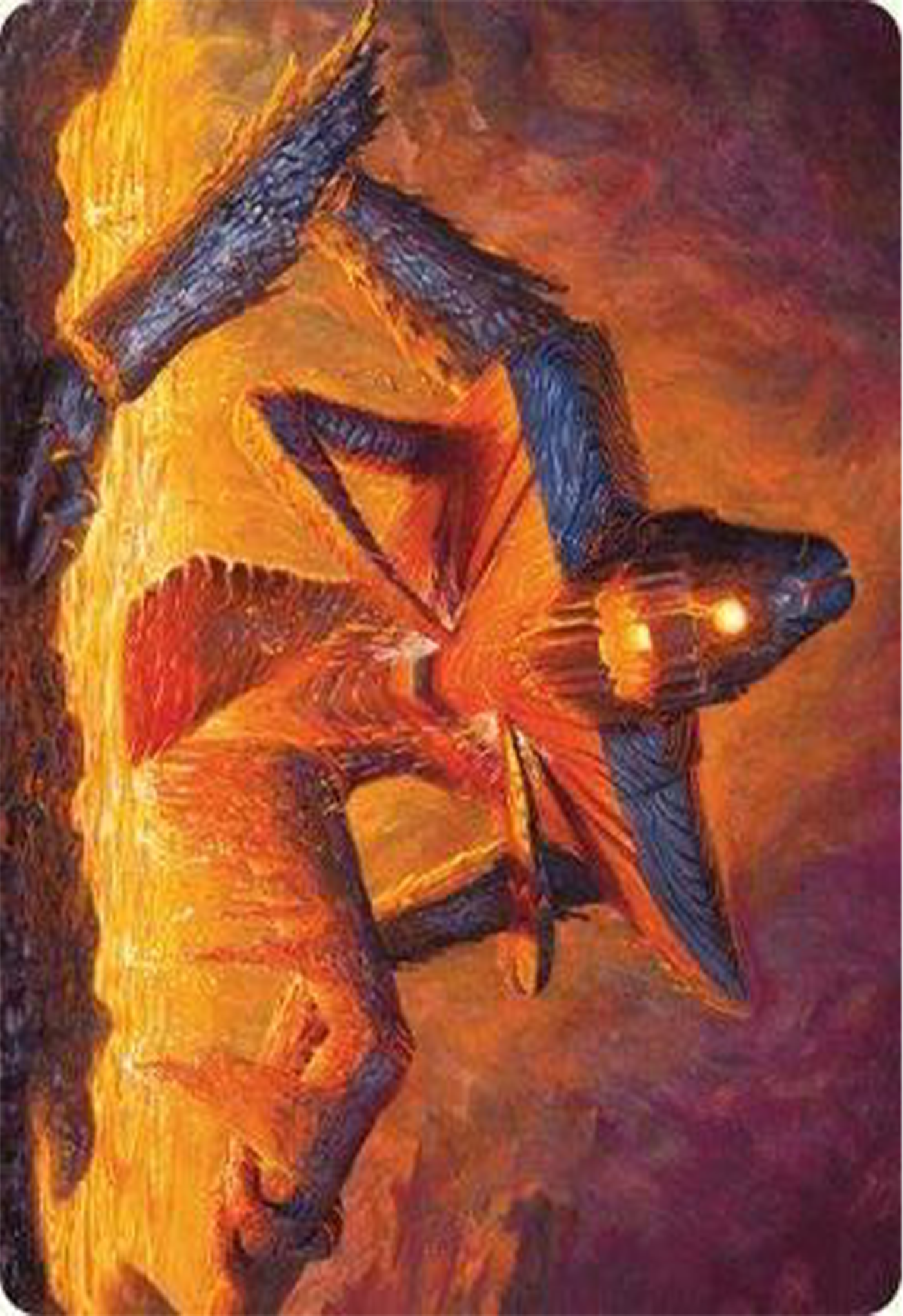Molten Gatekeeper Art Card [Modern Horizons 3 Art Series] | North of Exile Games