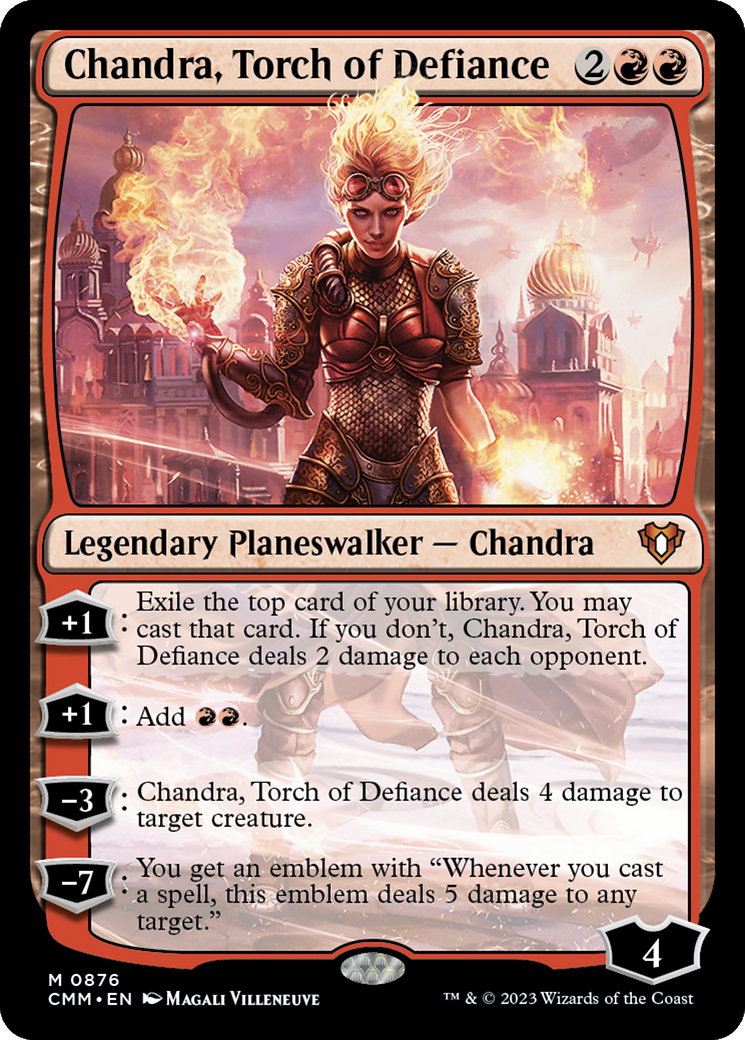Chandra, Torch of Defiance [Commander Masters] | North of Exile Games