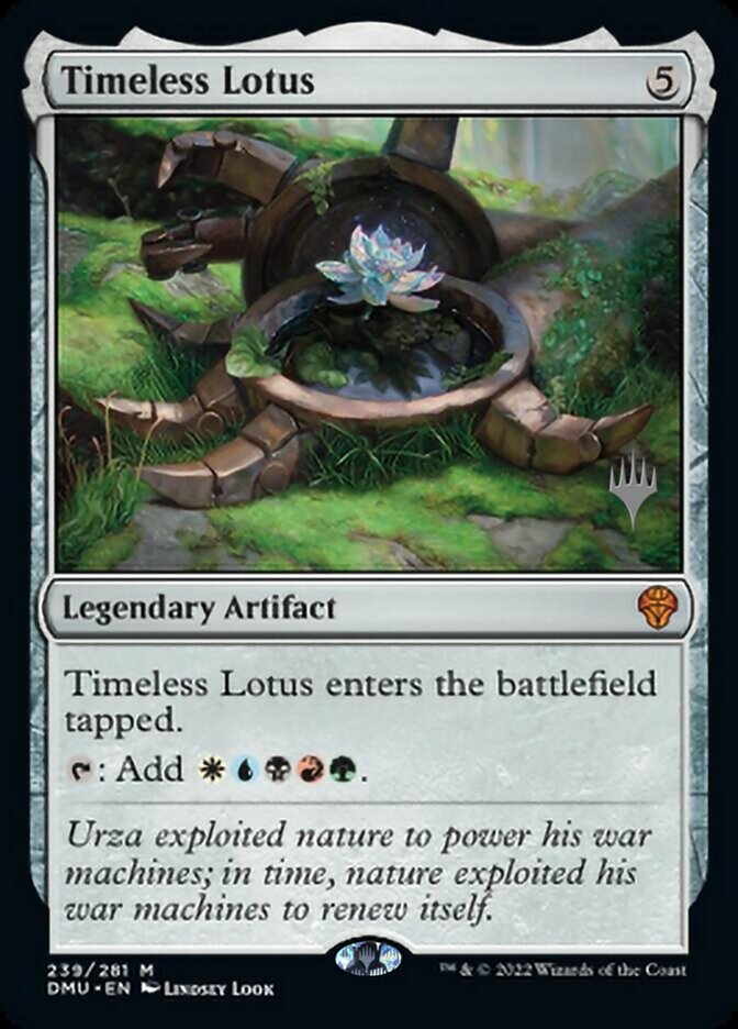 Timeless Lotus (Promo Pack) [Dominaria United Promos] | North of Exile Games
