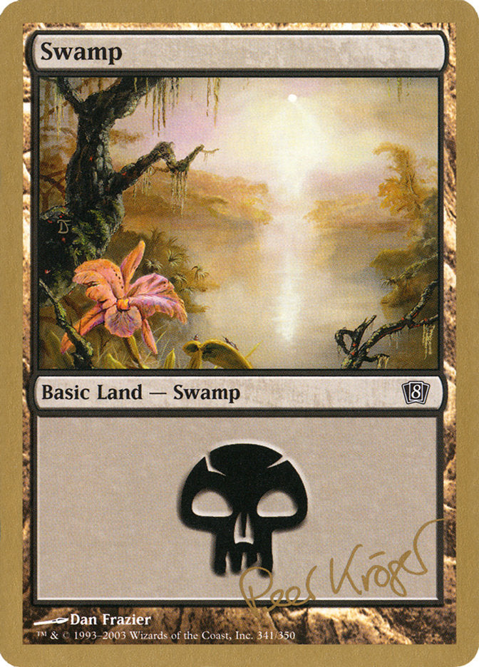 Swamp (pk341) (Peer Kroger) [World Championship Decks 2003] | North of Exile Games