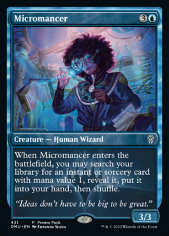 Micromancer (Promo Pack) [Dominaria United Promos] | North of Exile Games