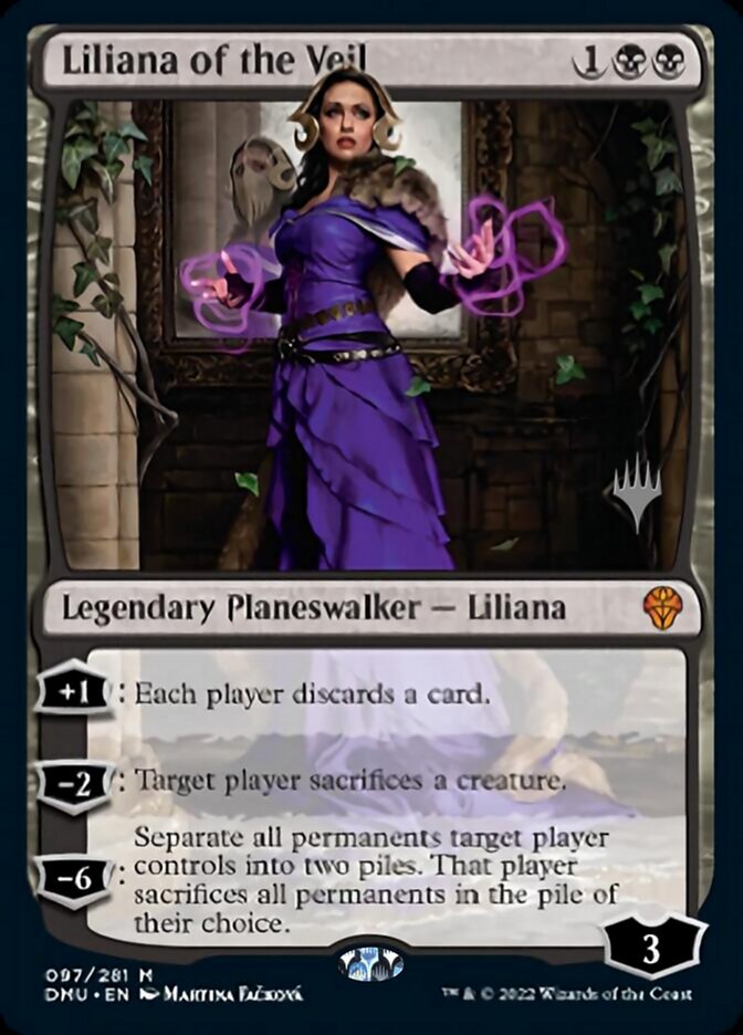Liliana of the Veil (Promo Pack) [Dominaria United Promos] | North of Exile Games