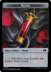 Eldrazi Spawn // Blood Double-Sided Token [Modern Horizons 3 Tokens] | North of Exile Games