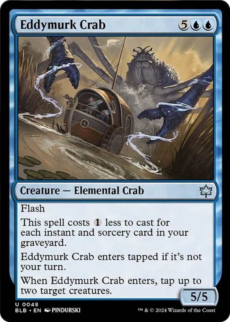 Eddymurk Crab [Bloomburrow] | North of Exile Games