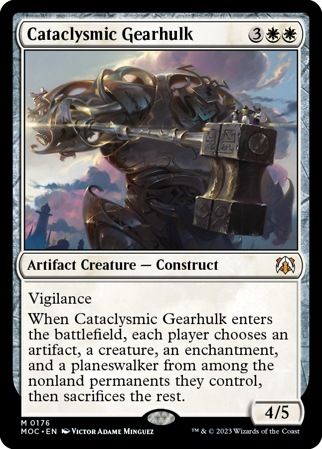 Cataclysmic Gearhulk [March of the Machine Commander] | North of Exile Games