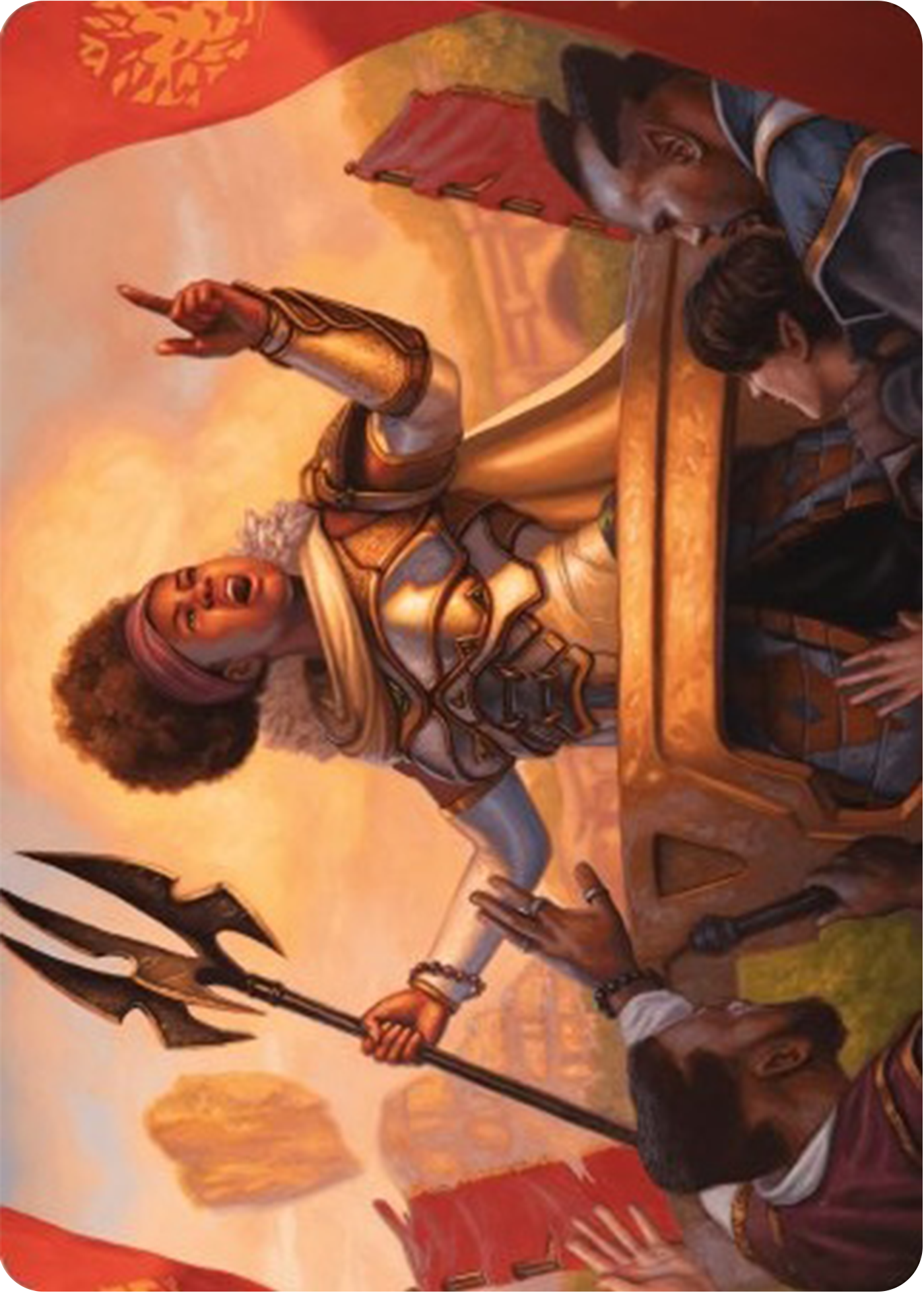 Recruiter of the Guard Art Card [Modern Horizons 3 Art Series] | North of Exile Games
