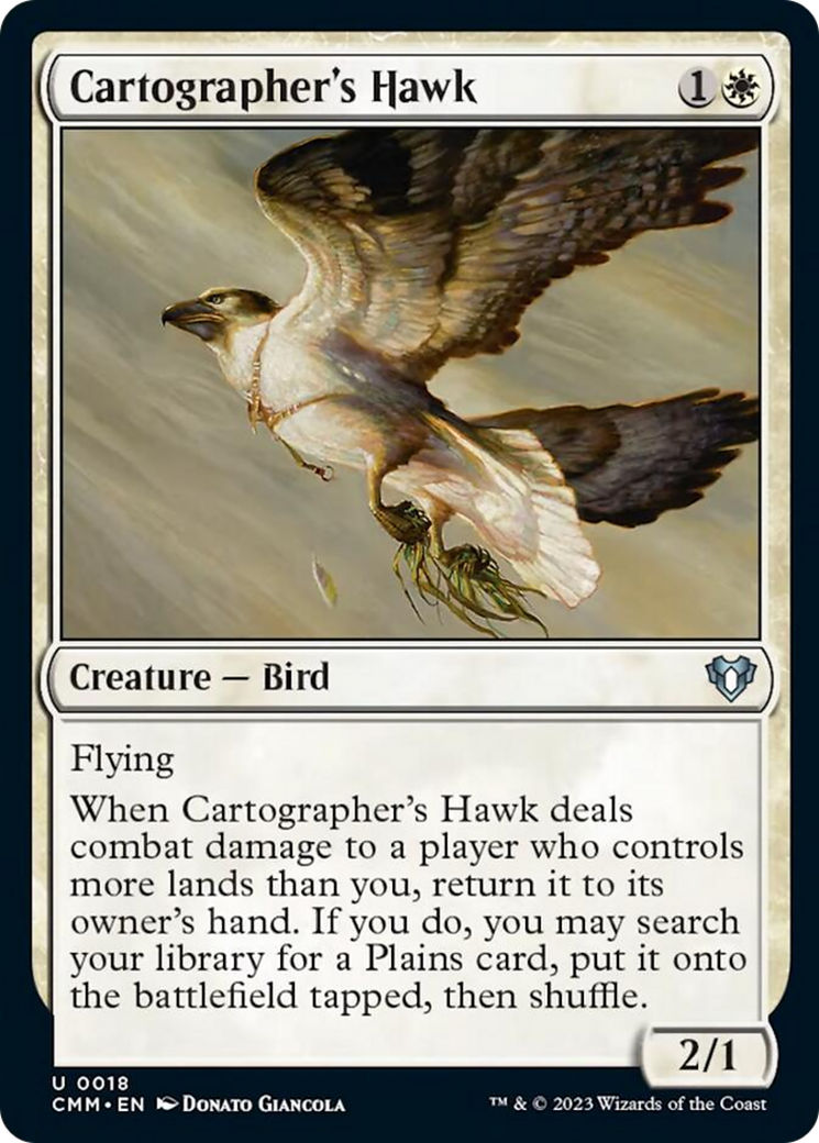 Cartographer's Hawk [Commander Masters] | North of Exile Games
