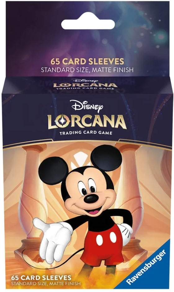 DISNEY LORCANA CARD SLEEVE SET 1 MICKEY MOUSE | North of Exile Games