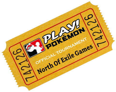 Pokemon Youth League ticket