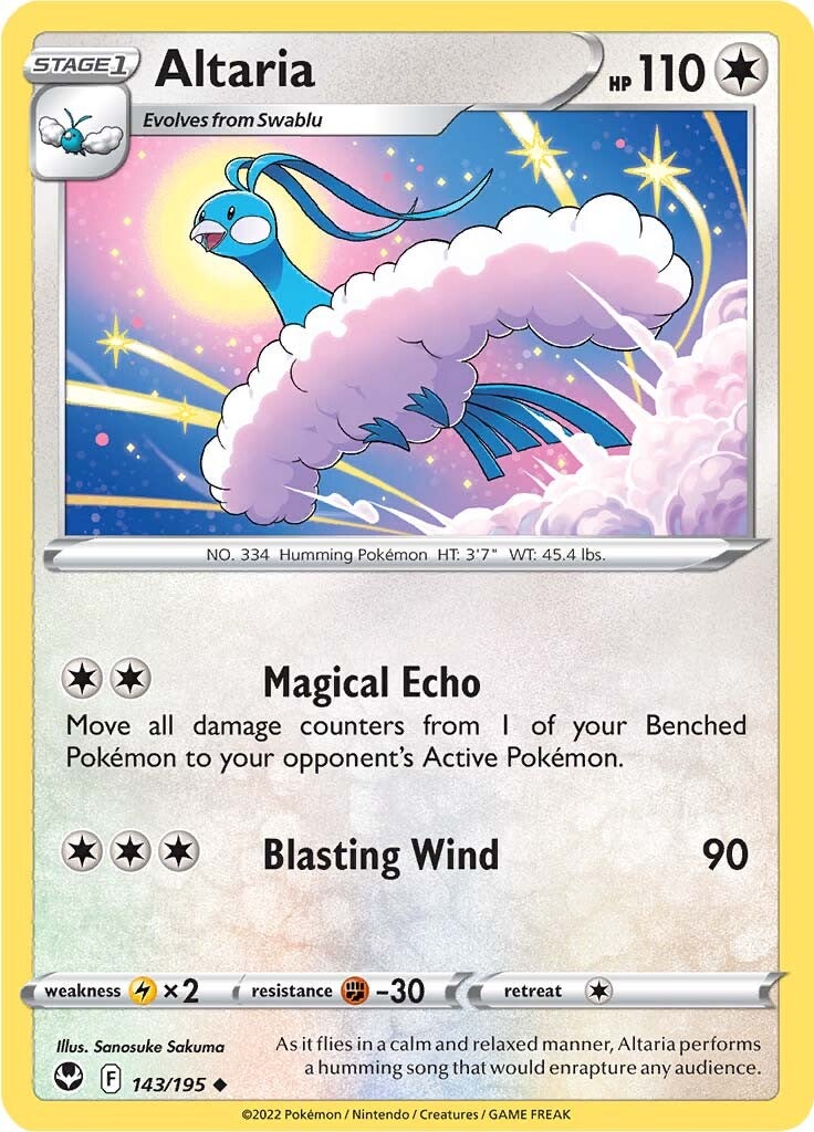 Altaria (143/195) [Sword & Shield: Silver Tempest] | North of Exile Games