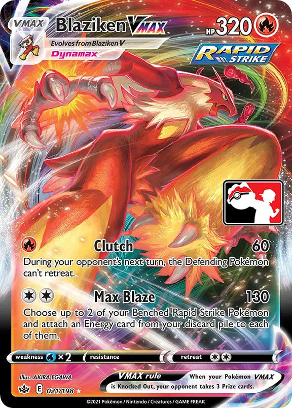 Blaziken VMAX (021/198) [Prize Pack Series One] | North of Exile Games