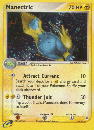 Manectric (9/109) [EX: Ruby & Sapphire] | North of Exile Games