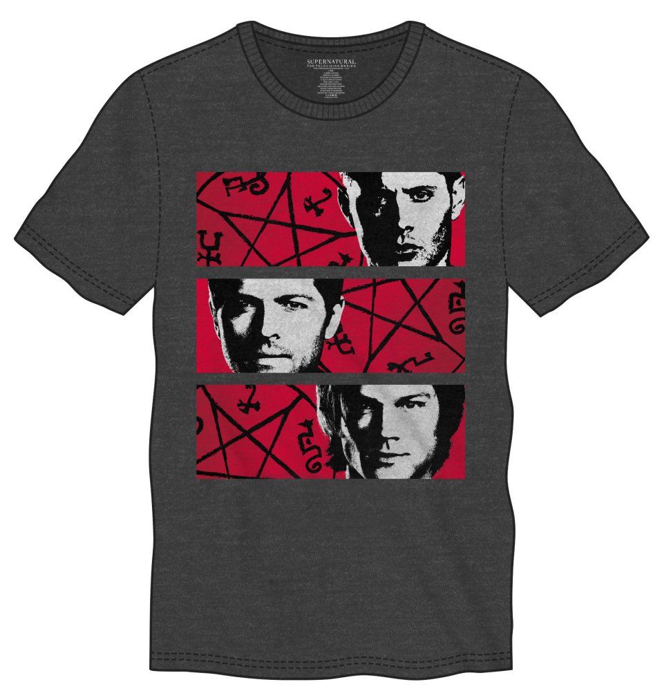 t-shirt: SUPERNATURAL - Sam, Dean & Cass | North of Exile Games